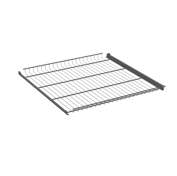 Wire shelf 600, Dark grey